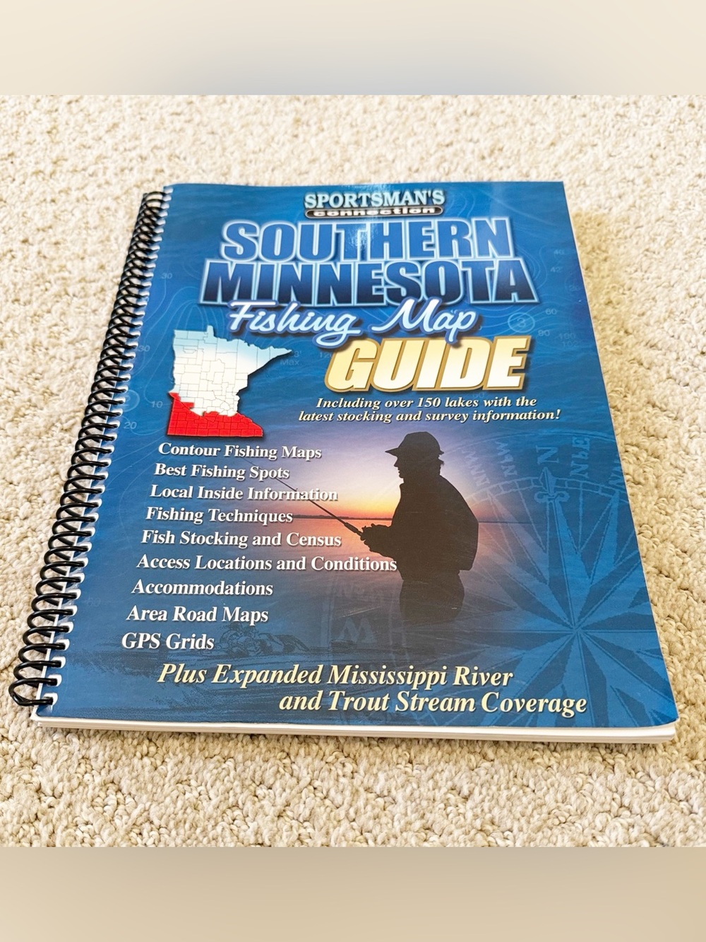Southern Minnesota Fishing Maps Guide Book - Sportsman's Connection
